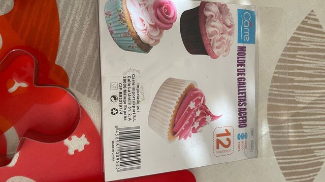 Moldes Galletas - 12 piezas