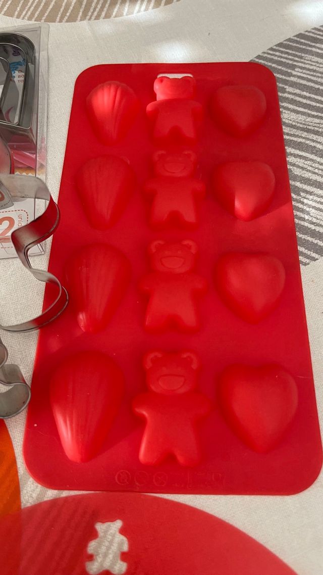 Moldes Galletas - 12 piezas