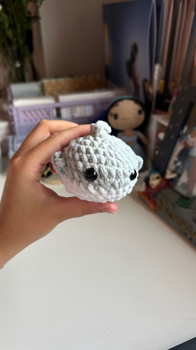 Amigurumi tiburón crochet