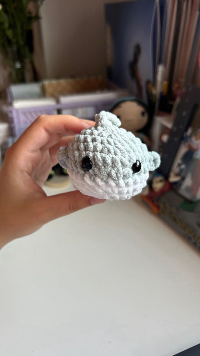 Amigurumi tiburón crochet