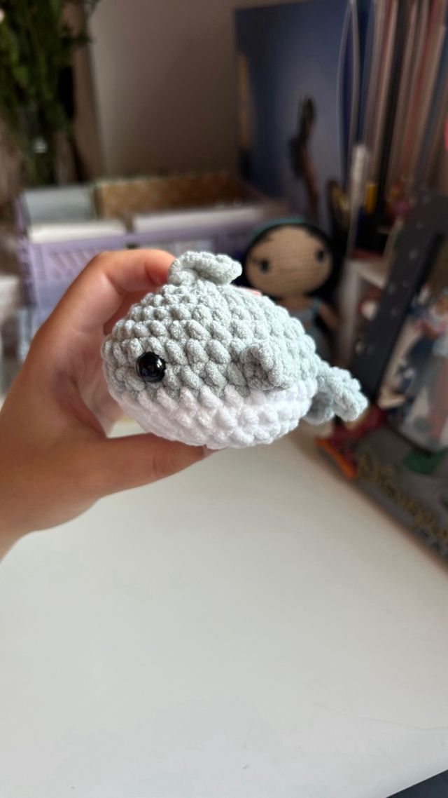 Amigurumi tiburón crochet