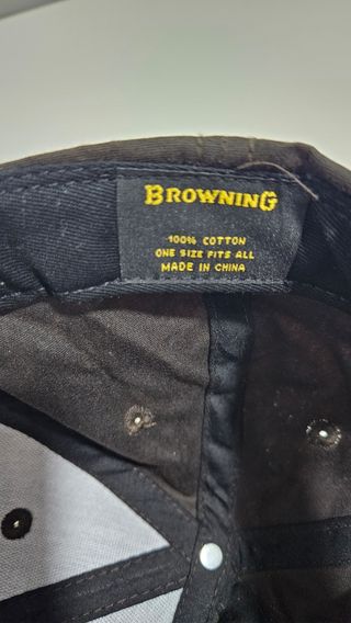 Gorra de caza Browning chica.