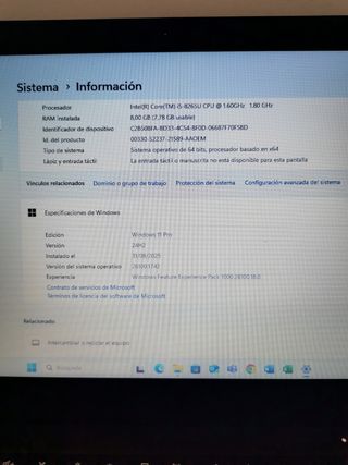 ThinkPad x390 i5-8265U 500GB NVMe W11Pro