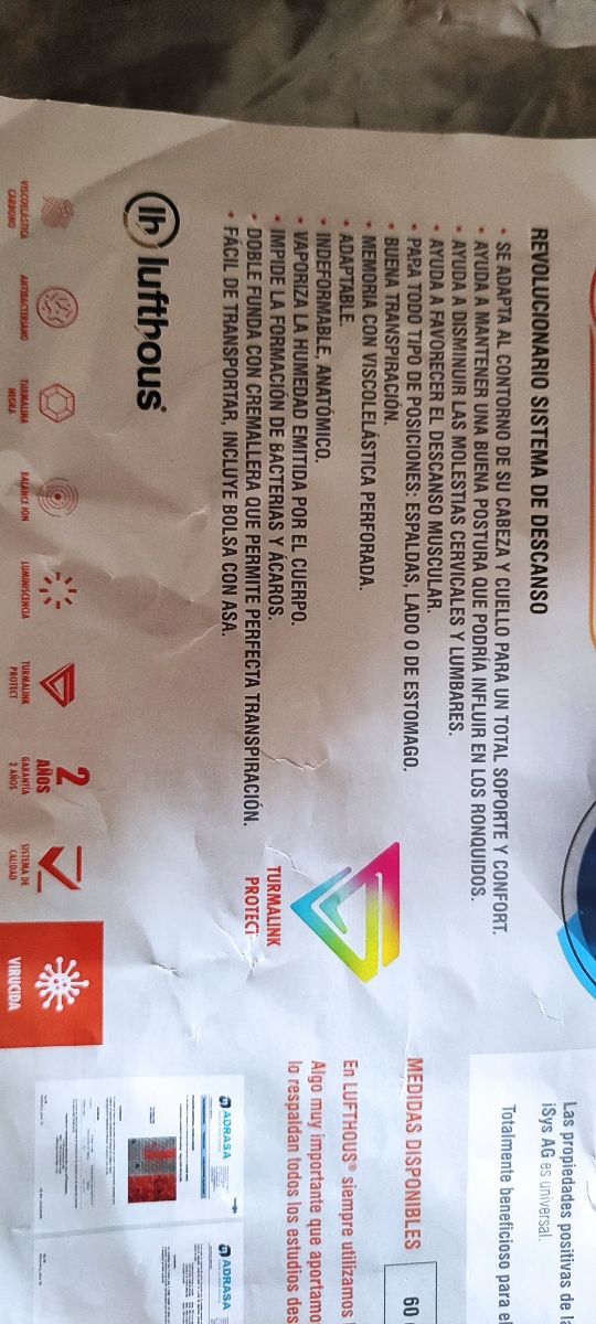 Almohadas Visco Bambu - Blancas