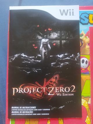 - Manual y panfletos - de  Project Zero 2 Wii