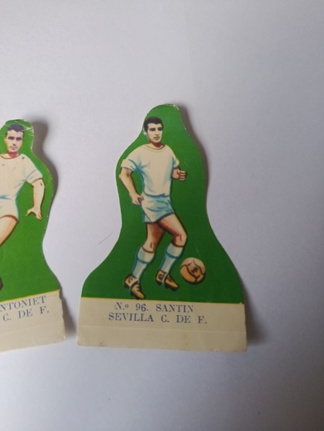 Cromos Sevilla F.C.: Antonet y Santín