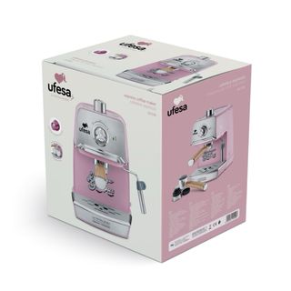 Cafetera Ufesa rosa (LA VECINIA RUBIA)