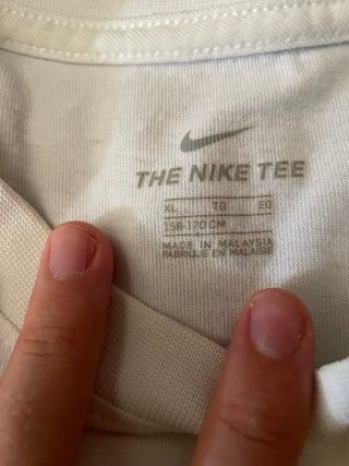 Camiseta Nike blanca