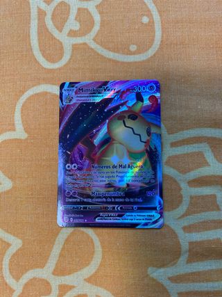 Carta Pokémon MimikyuVMAX