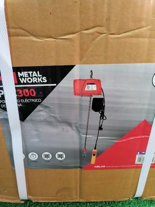 Polipasto eléctrico METALWORKS pec300-300kg/6m