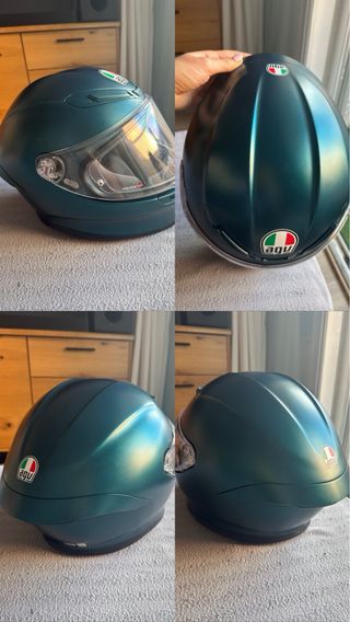 Casco AGV K6 S - Petróleo