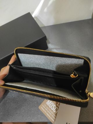 Portafoglio Love Moschino nero