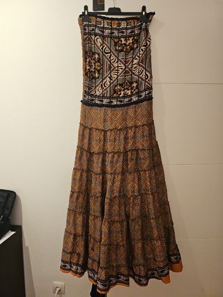 Vestido boho verano palabra de honor