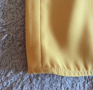 Top Mango mostaza talla S