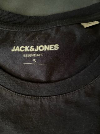 Camiseta Jack & Jones negra - Talla S