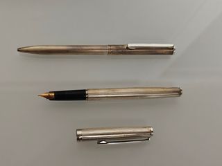 Pluma estilográfica Pelikan 400S y bolígrafo 401S