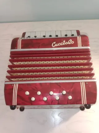 Fisarmonica Cucciolo vintage