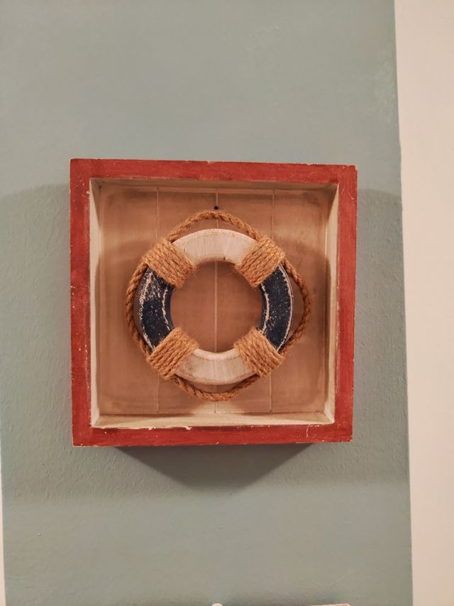 Cuadro salvavidas náutico