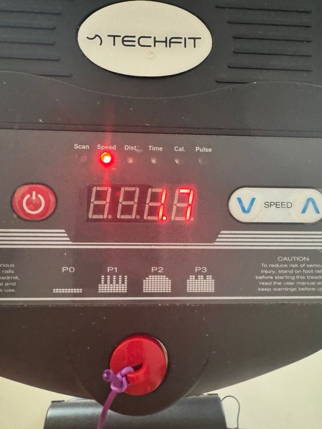 Cinta TechFit MT80 - Plegable