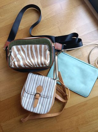 3 bolsos por 6€
