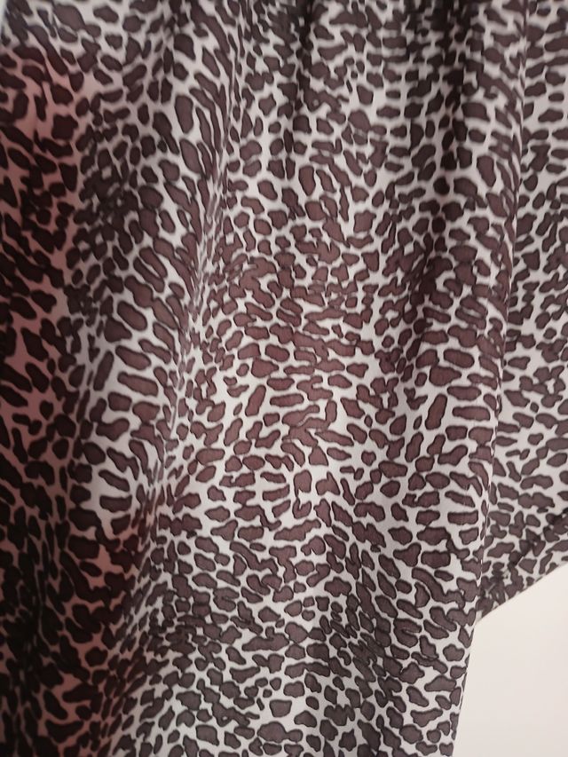 Pantalones harén Zara - Animal print