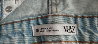 Shorts vaqueros Zara - Azul claro
