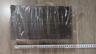 Patas cama - 4 uds. -Madera oscura