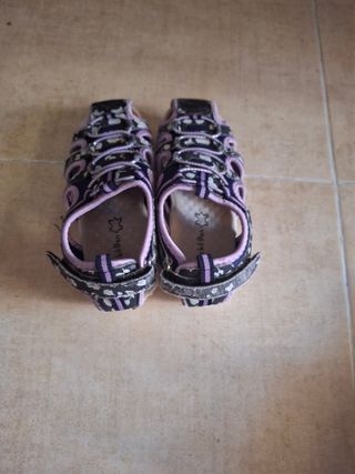 Lote 2 Sandalias niña talla 30