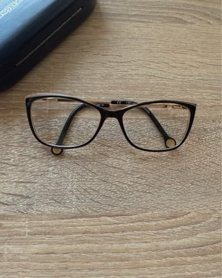 Montura gafas Carolina Herrera - Negras/Doradas