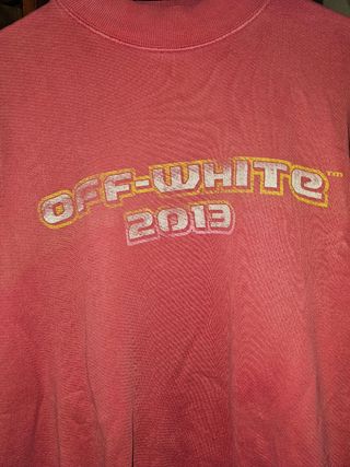Felpa Off-White divino Bacco 