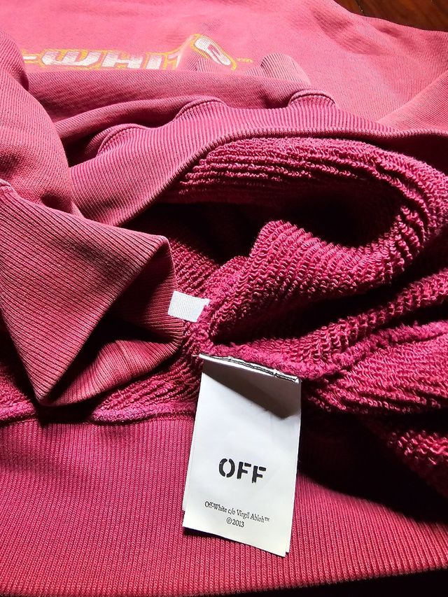 Felpa Off-White divino Bacco