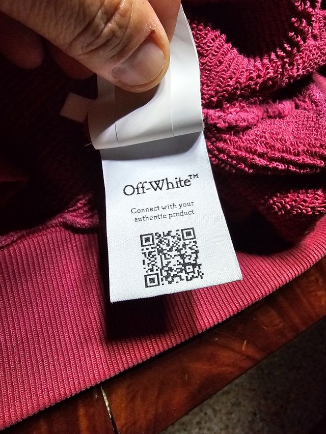 Felpa Off-White divino Bacco