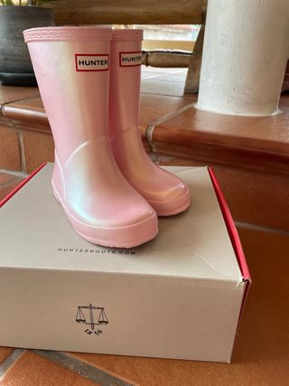 Botas Hunter niña 25, brilli
