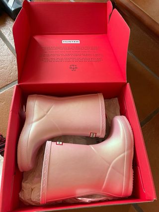 Botas Hunter niña 25, brilli