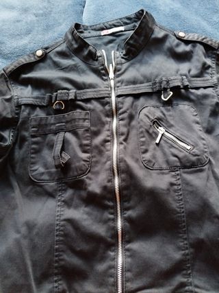 Chaqueta negra mujer