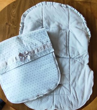 Saco silla bebé reversible