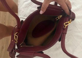 Bolso bandolera rojo