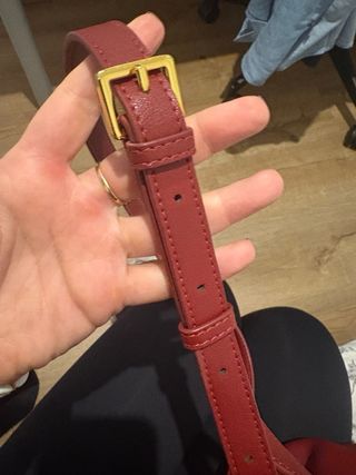 Bolso bandolera rojo