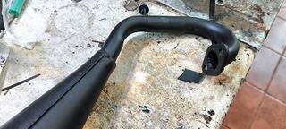 Tubo escape minimoto minibike