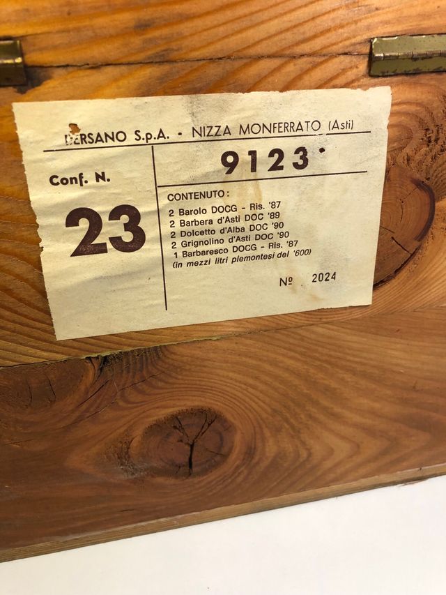 Cassa Vino Bersano - Antico Podere