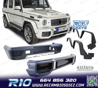 KIT CARROCERIA MERCEDES G W463 LOOK AMG: G65 PARAGOLPES FRON