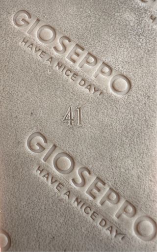 Sandali zeppe Giuseppe nr.41. vera pelle