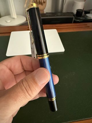 Pluma Pelikan M800 Azul