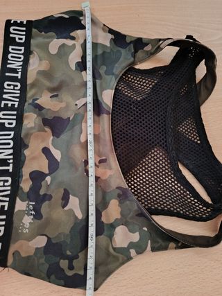 Top deportivo Lefties camuflaje