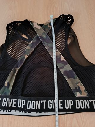 Top deportivo Lefties camuflaje