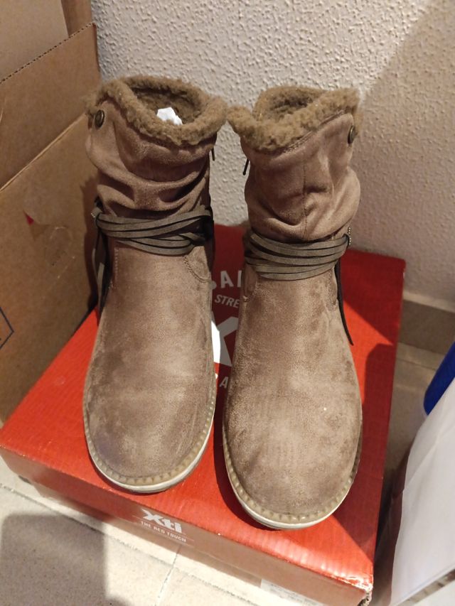 Botas ante marrón - talla 41