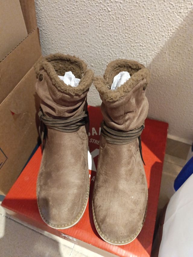 Botas ante marrón - talla 41