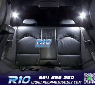 KIT 15 BOMBILLAS LED INTERIOR PARA BMW E46 COUPE SEDAN 318I 
