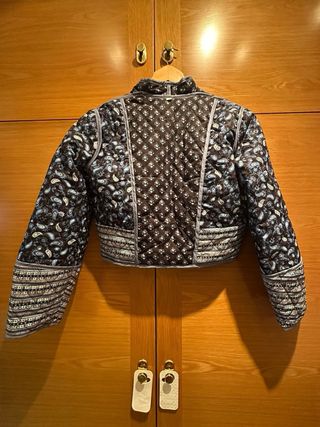 Chaqueta reversible S - Rosa y Azul