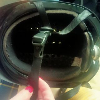 Casco hípica negro